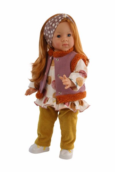 Schildkröt Manufaktur Kleidung zu Stehpuppe Elli 52 cm winterlich bunt Lagerräumung