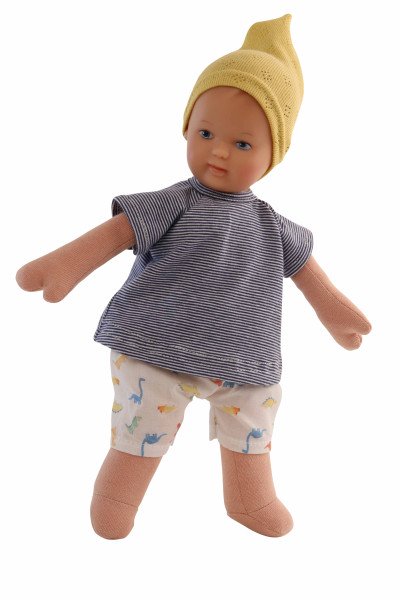 Schildkröt Manufaktur Kleidung zu Schmuserle/Löckchen 30 cm Dinohose, Shirt und Mütze Letzte 2 Tage
