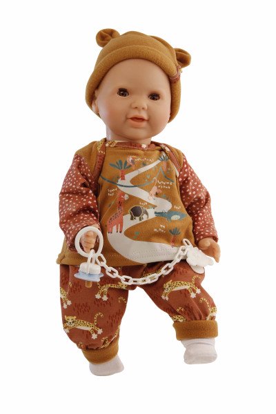 Schildkröt Manufaktur Kleidung zu Puppe 37 cm Lenchen/Strampelchen/Schlummerle, Safari-Look 50% Rabatt mit kostenlosem Versand