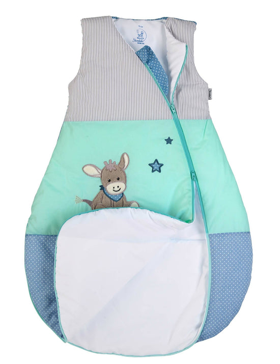 Sterntaler Achlafsack 110cm Esel Emmi in Blau/Türkis zollfrei