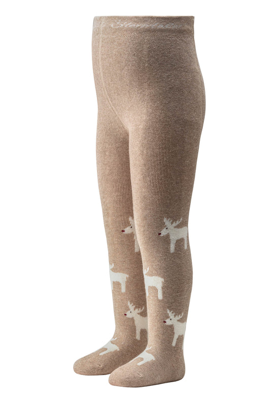 Sterntaler Weihnachtsstrumpfhose aus Baumwoll-Mischgewebe Cyber Monday
