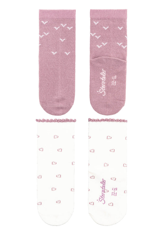 Sterntaler Socken 6er Pack Herzen aus Baumwoll-Mischgewebe Weihnachtsangebot