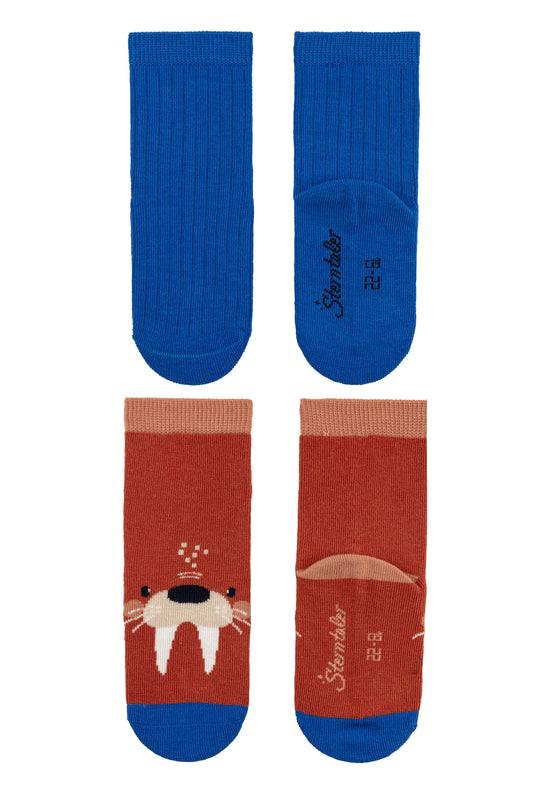 Sterntaler 6er Pack Baumwollsocken mit Walross-Motiv Jubiläumsangebot