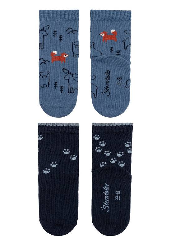 Sterntaler 6er Pack Baumwollsocken mit Walross-Motiv Jubiläumsangebot