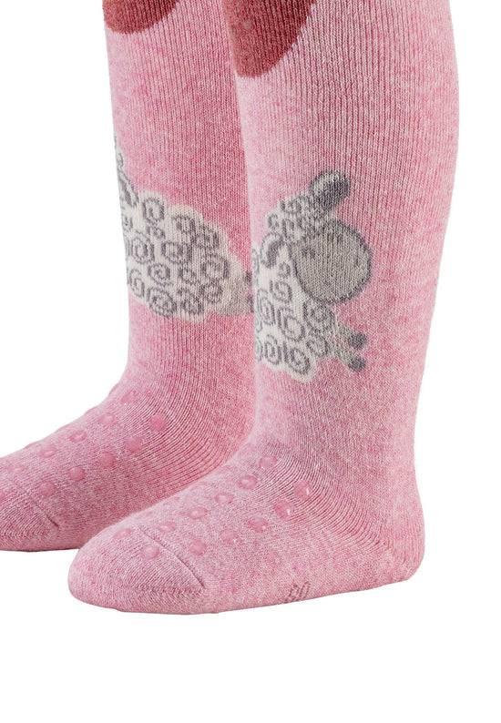 Sterntaler Krabbelstrumpfhose Schaf aus Baumwoll-Mischgewebe Lagerräumung