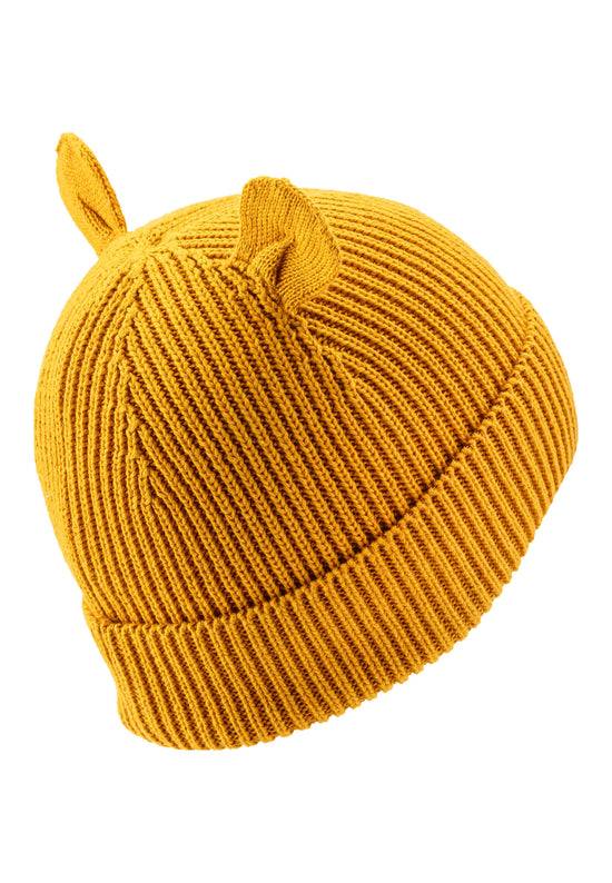 Sterntaler GOTS Strickmütze mit Ohren und Umschlag Tiefpreis