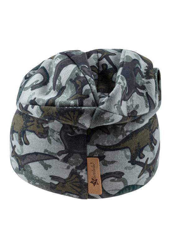 Sterntaler Beanie aus Sweat mit Dinosaurier-Motiv Begrenzte Freigabe