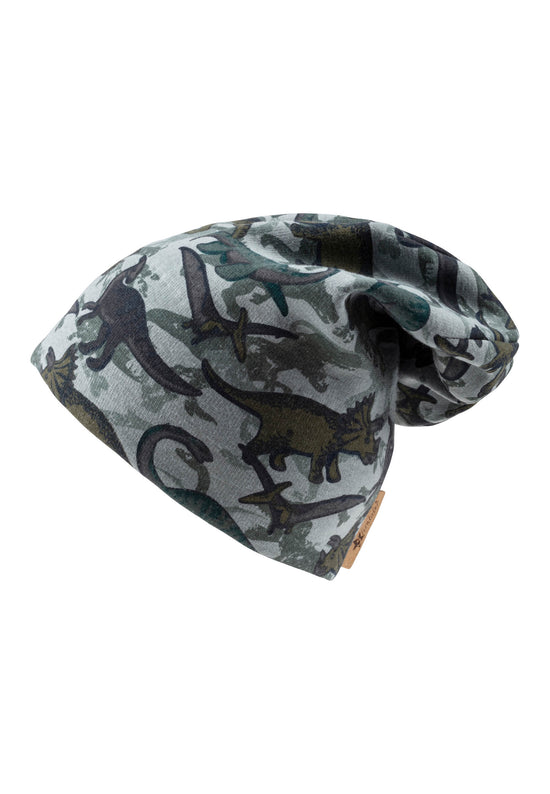 Sterntaler Beanie aus Sweat mit Dinosaurier-Motiv Begrenzte Freigabe