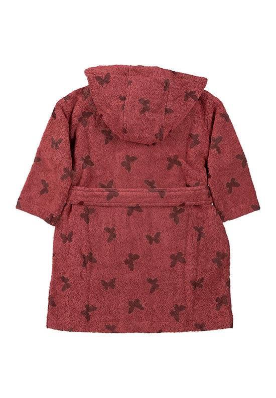 Sterntaler Bademantel Esel Emmily mit Kapuze in Hellrot im Angebot
