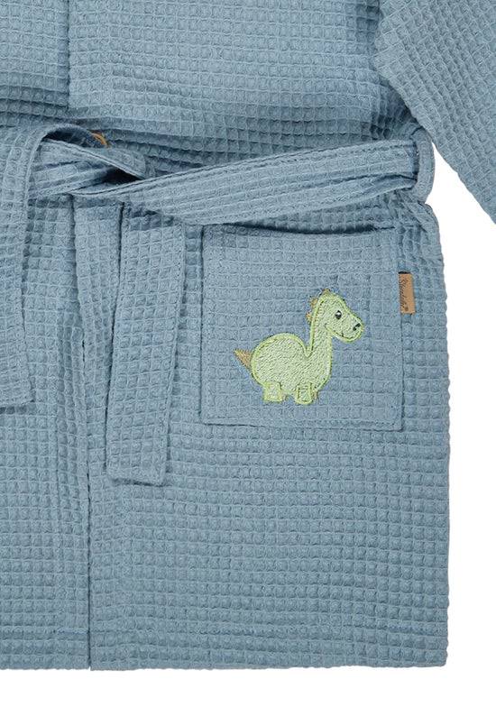 Sterntaler Bademantel Dino Rexi mit Kapuze in blau Meist gekauft