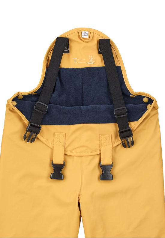 Sterntaler Regenträgerhose gefüttert mit Reflektoren, uni Rabatt