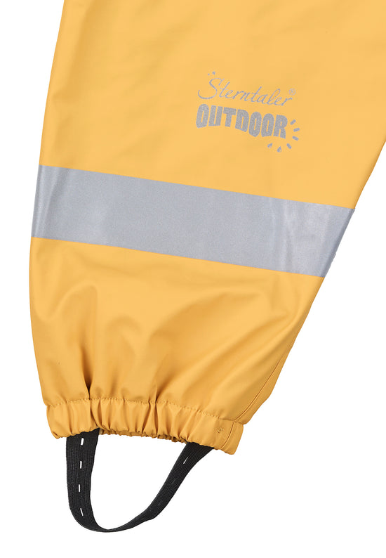 Sterntaler Regenträgerhose gefüttert mit Reflektoren, uni Rabatt