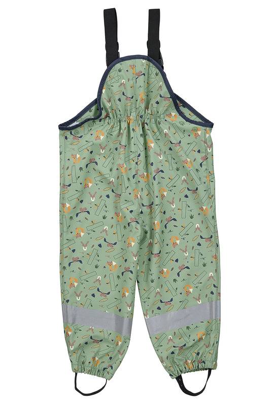 Sterntaler Regenträgerhose Waldtiere ungefüttert, wasserdicht Saisonschlussverkauf