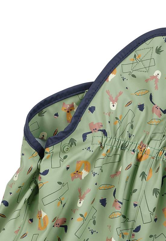 Sterntaler Regenträgerhose Waldtiere ungefüttert, wasserdicht Saisonschlussverkauf