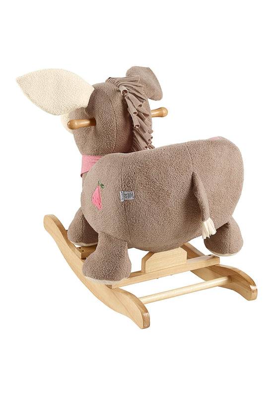 Sterntaler Schaukeltier Esel Emmily in Braun und Rosenholz Kauf eins, bekomm eins gratis