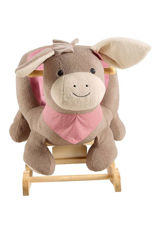 Sterntaler Schaukeltier Esel Emmily in Braun und Rosenholz Kauf eins, bekomm eins gratis