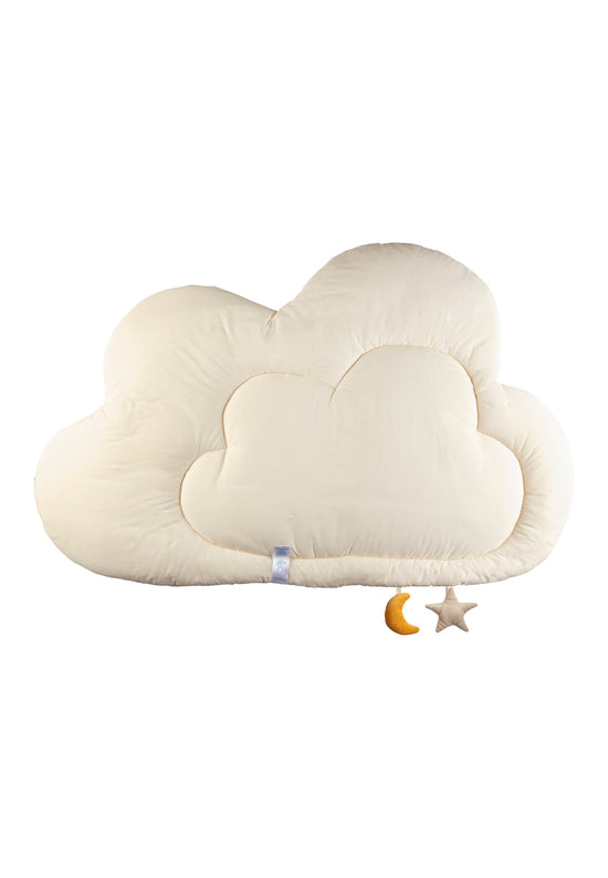 Sterntaler Krabbeldecke Himmelskörper Wolke in ecru Wochenangebot