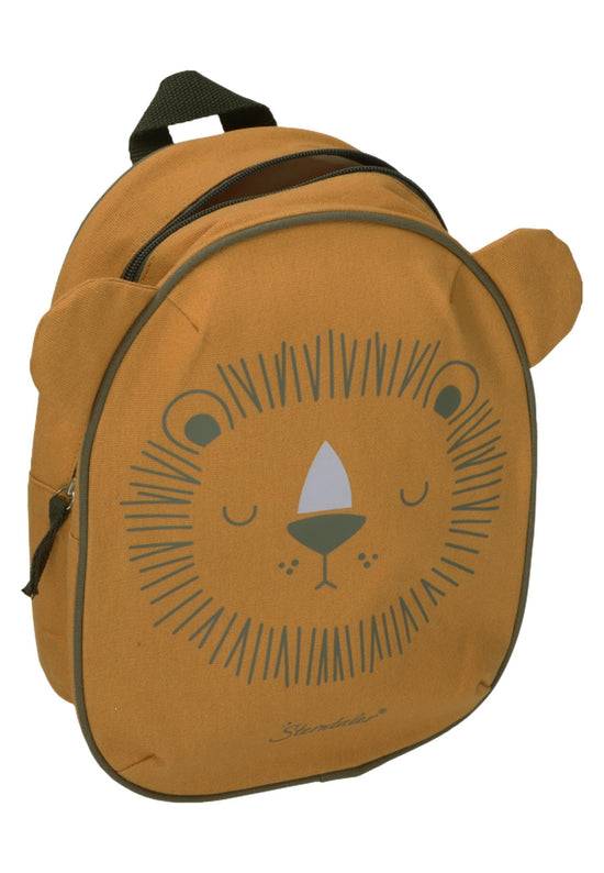 Sterntaler Rucksack Löwe Lio in rost mit 3D-Ohren, 4,5L Zeitbegrenzte Promotion
