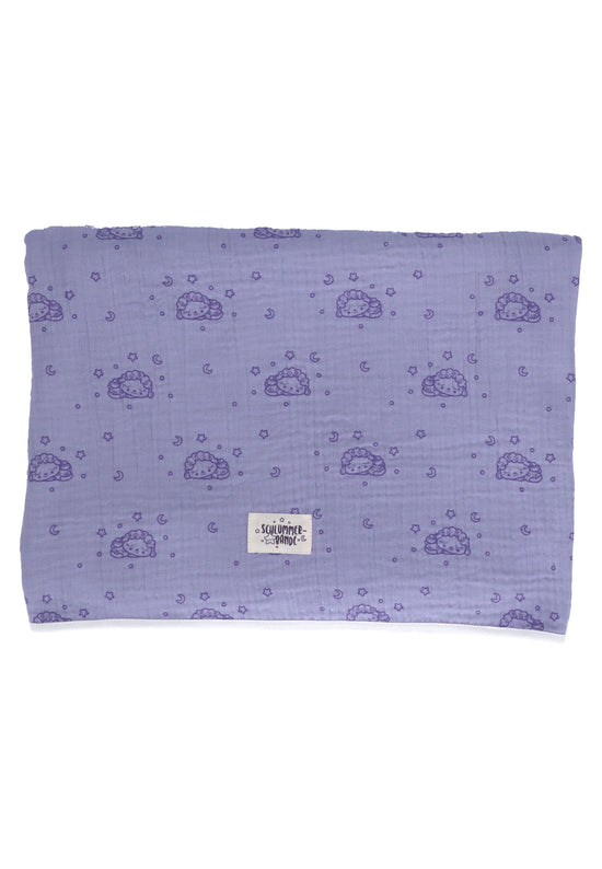 Sterntaler Babydecke, Musselin allover Motiv Schlummerschaf Sonderangebot der Fabrik
