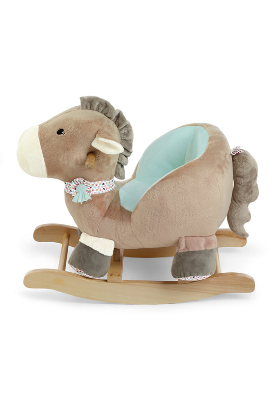 Sterntaler Schaukeltier Pony Pauline in Braun und Türkis Blitzverkäufe