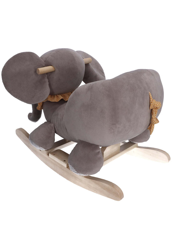 Sterntaler Schaukeltier Elefant Eddy in Grau und Rost Kostenloser Versand