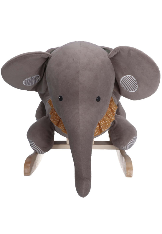 Sterntaler Schaukeltier Elefant Eddy in Grau und Rost Kostenloser Versand