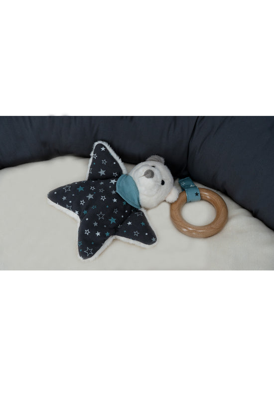 Sterntaler Runde Krabbeldecke zur Serie Eisbär Elia, Ecru Sonderangebot