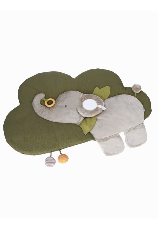 Sterntaler Krabbeldecke Motiv Wolke mit Elefant Eddy, Grau Preisnachlass