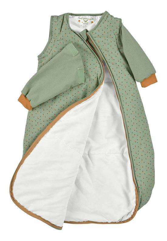 Sterntaler Schlafsack mit Ärmeln 90cm Esel Emmilius in Grün Saisonschlussverkauf