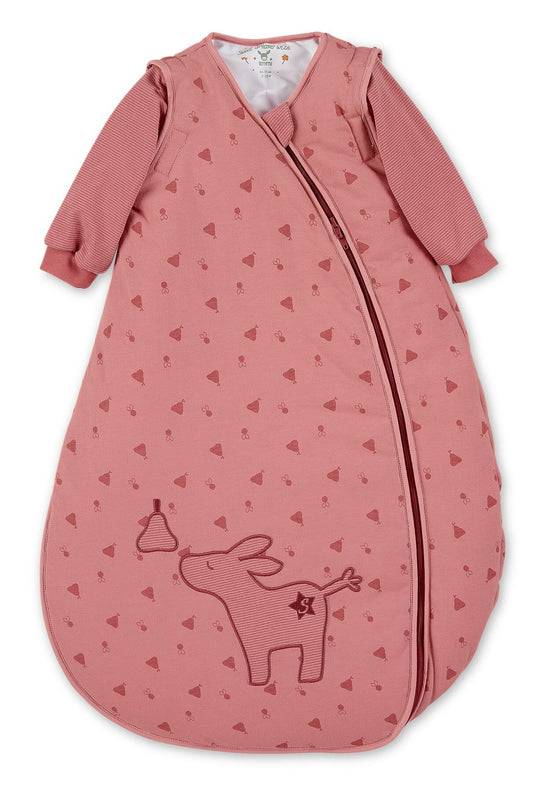 Sterntaler Schlafsack mit Ärmeln 70cm Esel Emmily, Mittelrot Vierteljährliche Förderung