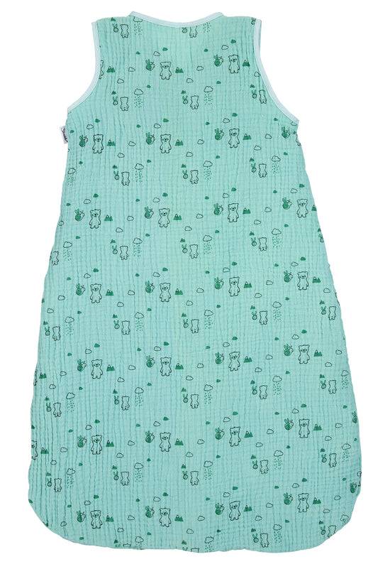 Sterntaler Musselin-Schlafsack 90cm Ben in Türkis, 1,00 TOG Limitierter Zeitrabatt