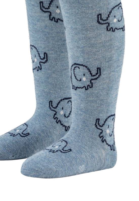 Sterntaler Strumpfhose aus Baumwoll-Mischgewebe mit Elefanten-Muster Bis zu 55% Rabatt