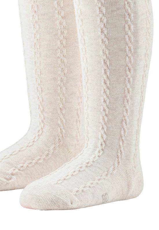 Sterntaler Baumwoll-Mischgewebe Strumpfhose mit Zopfmuster Riesige Rabatte