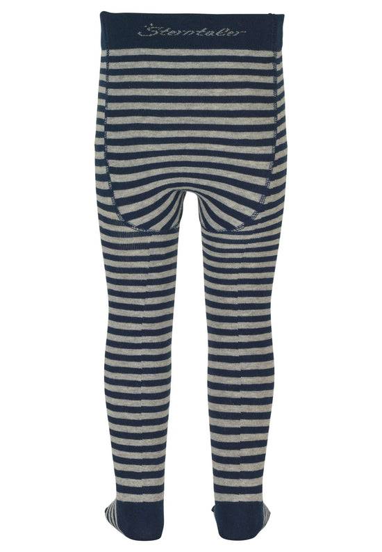 Sterntaler Strumpfhose Bagger in Marine mit Ringel Kostenloser Versand international