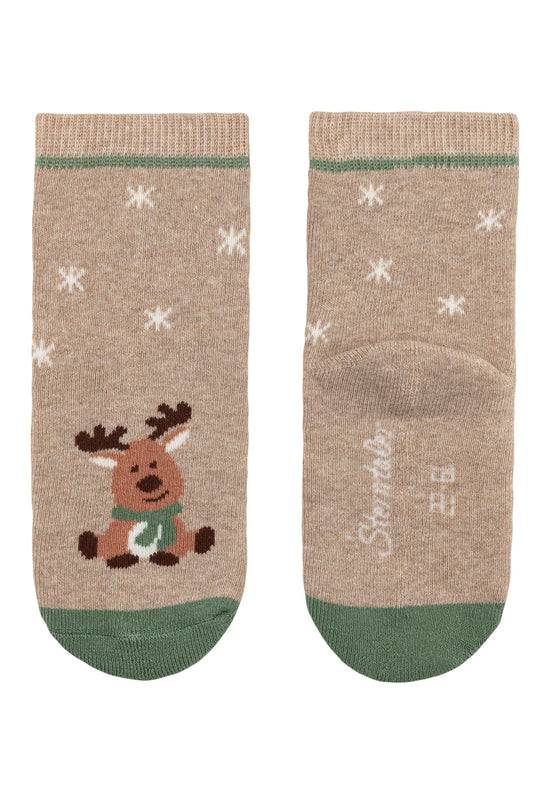 Sterntaler Socken 3er Pack Weihnachten aus Baumwoll-Mix Speichern exportieren