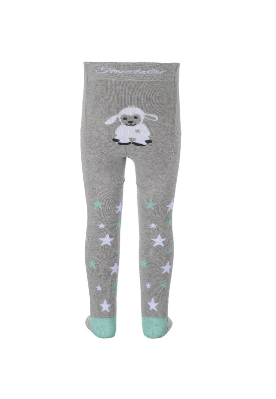 Sterntaler Krabbelstrumpfhose Stanley mit Po-Motiv in Silber Online