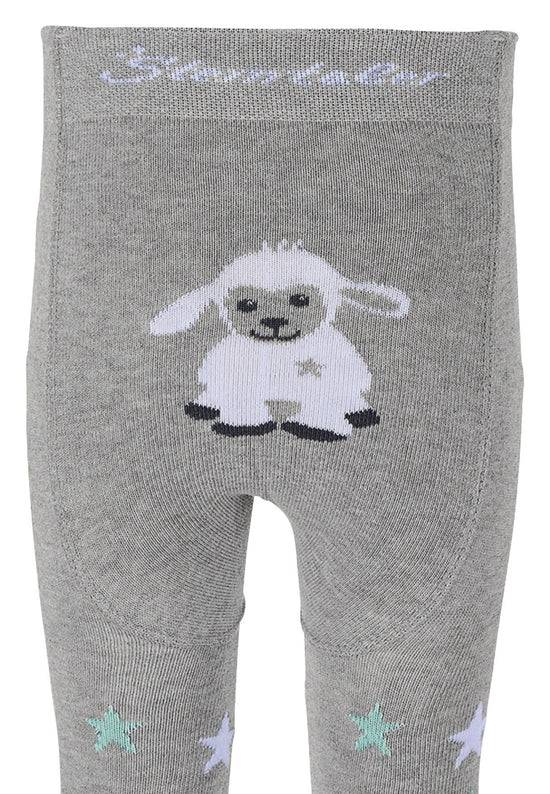Sterntaler Krabbelstrumpfhose Stanley mit Po-Motiv in Silber Online