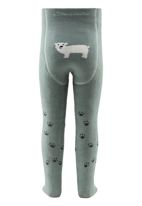 Sterntaler Strumpfhose mit Innenfrotte und Eisbär Motiv Hotsell