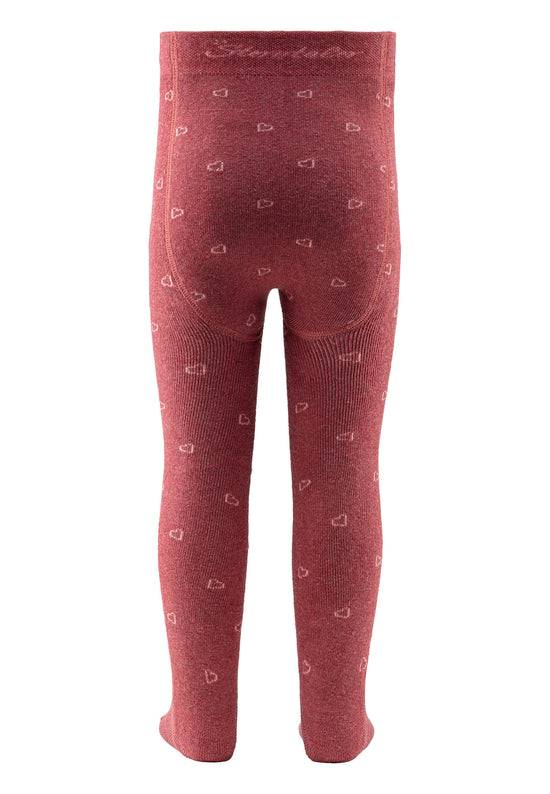 Sterntaler Strumpfhose aus Baumwoll-Mix mit Herzen Schlussverkauf