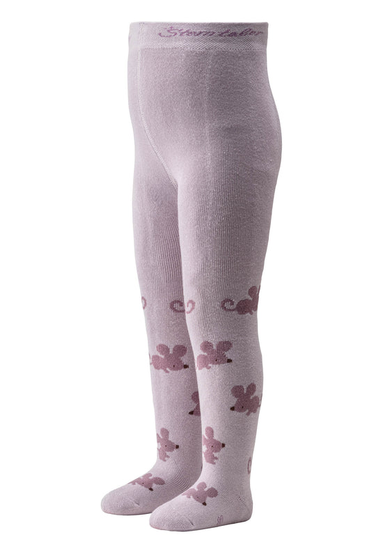 Sterntaler Strumpfhose aus Baumwoll-Mix mit Mäusen Günstiger Verkauf