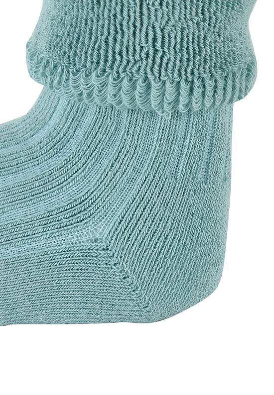 Sterntaler Babysocken uni mit Rippstruktur, Vollplüsch innen Kostenloser Versand