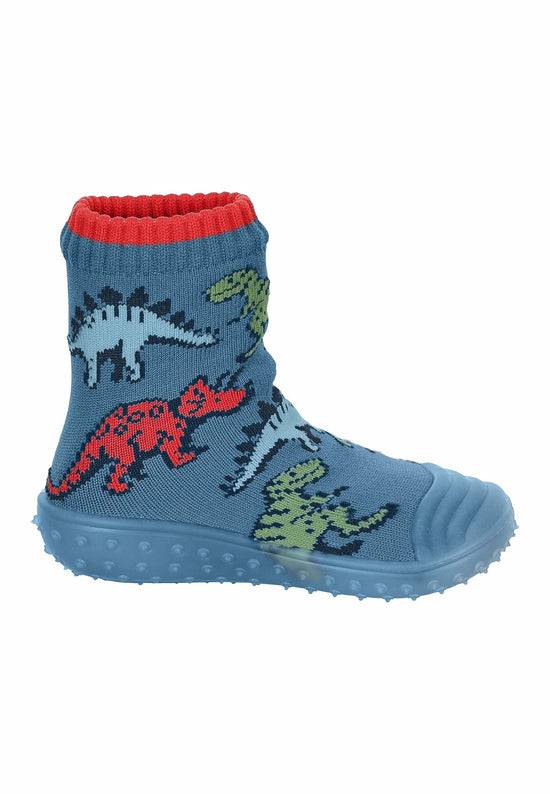 Sterntaler Adventure-Socks mit Motiv Dinos in Mittelblau Limitierter Zeitrabatt