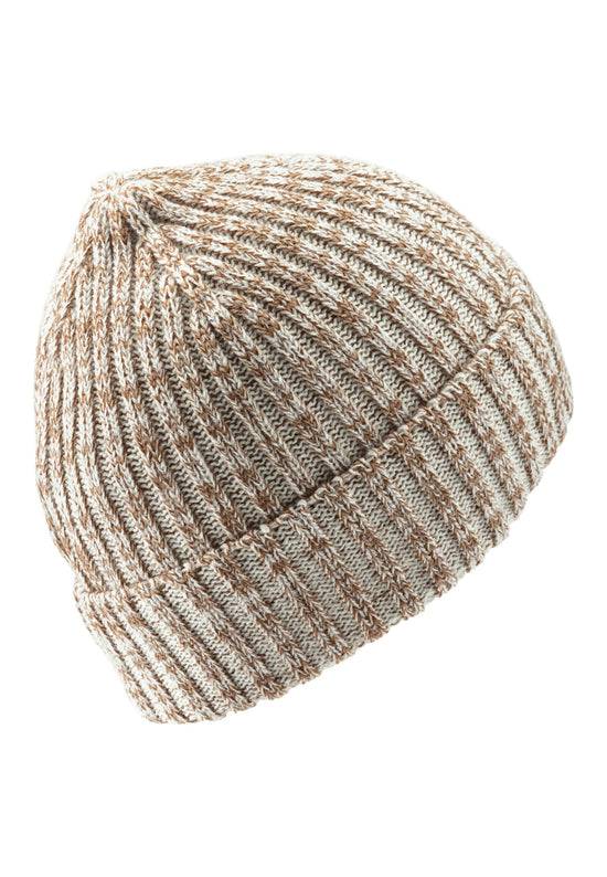 Sterntaler Mütze aus Strickware und Melange- Muster Günstig kaufen