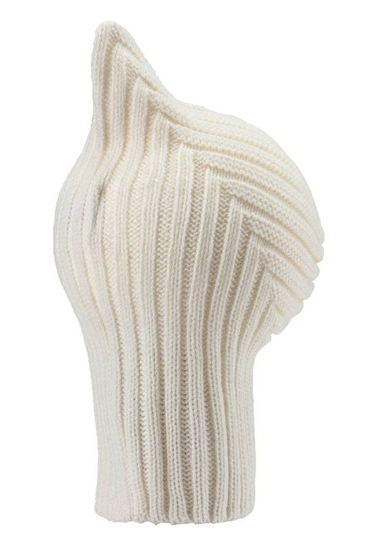Sterntaler Mütze aus Strickware und Diagonalem Design Großer Ausverkauf