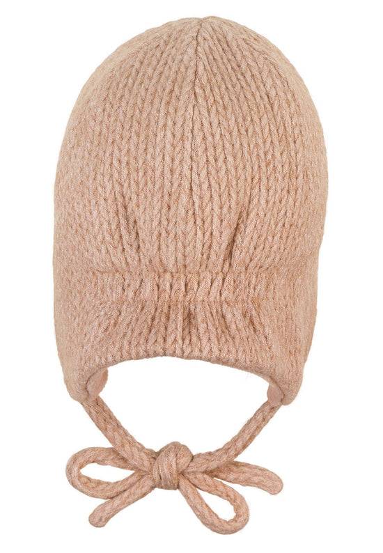 Sterntaler Fliegermütze in Strickoptik mit Bindeband Cyber Monday