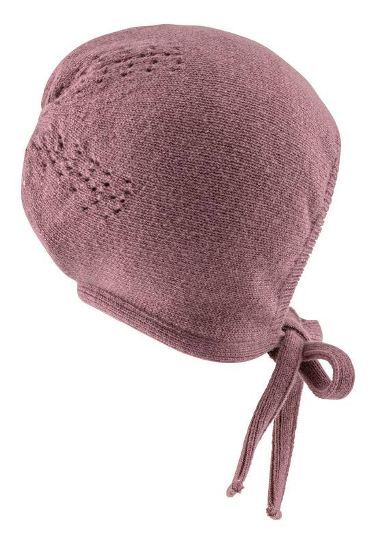 Sterntaler Strickmütze aus Lambswool mit Ohrenklappen, uni Heißer Verkauf