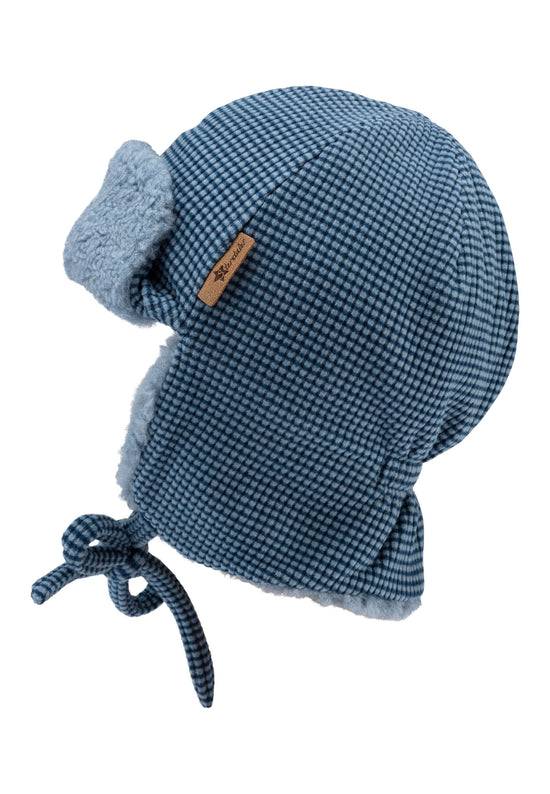 Sterntaler Fliegermütze aus geripptem Stoff mit Streifen Online Outlet