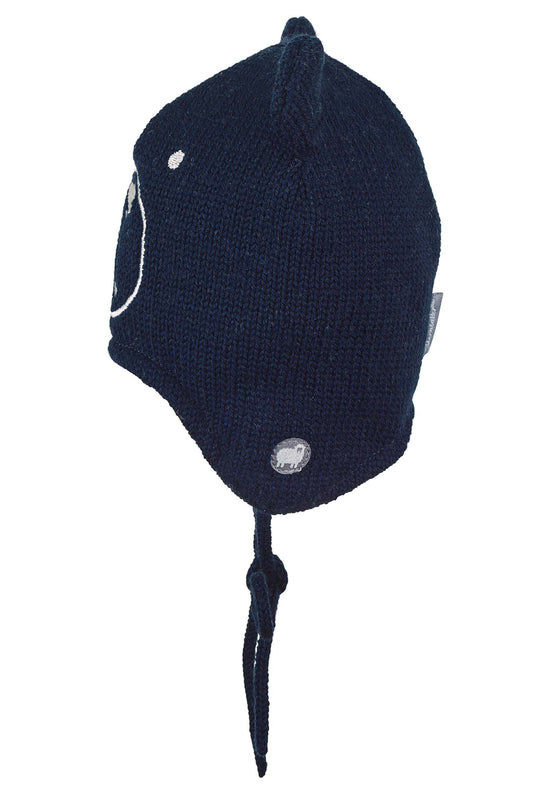 Sterntaler Strickmütze aus Wolle (Merino) mit Bärengesicht Tägliche Deals