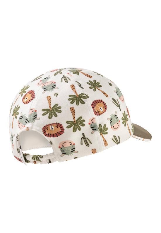 Sterntaler Baseballcap bedruckt mit Safari-Tieren in ecru Super Sparpreis