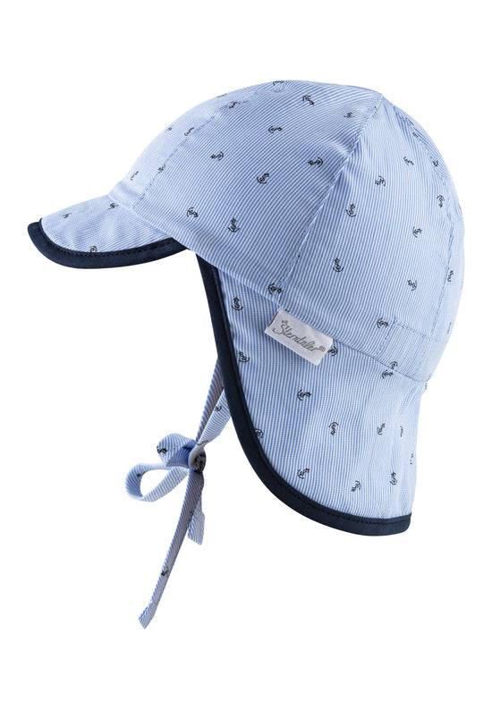 Sterntaler Schirmmütze mit Nackenschutz in Himmelblau, UV 30 Begrenzte Freigabe